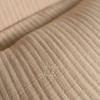 Speckle Reversible Bedspread Set - Beige
