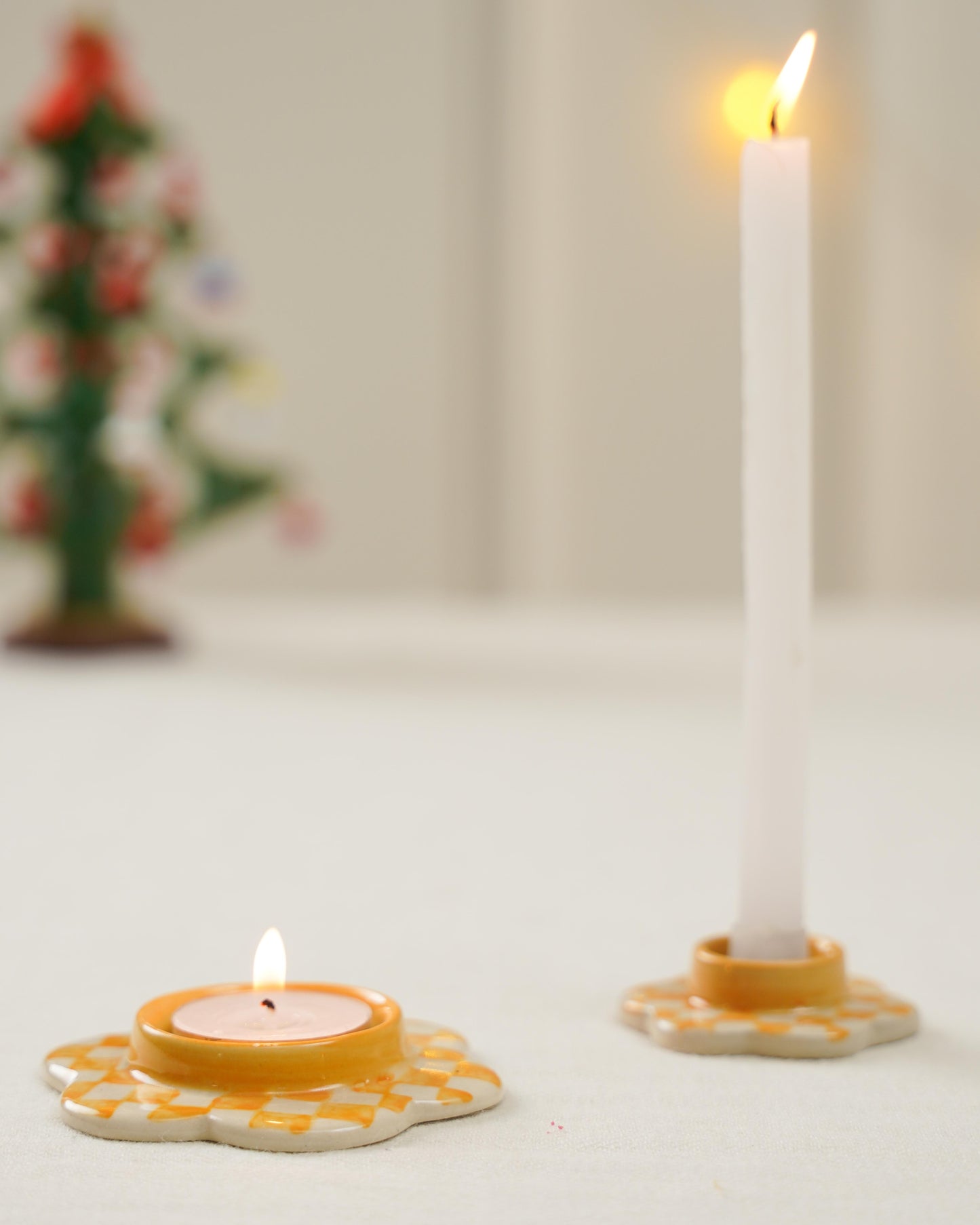 Urmi - Set of Candle & Tealight Holders