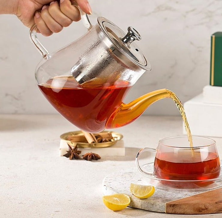Radiance Glass Tea Pot With Infuser