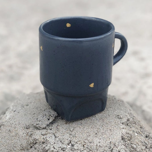 Modernist - Cement^C - Handpainted with 24K Gold