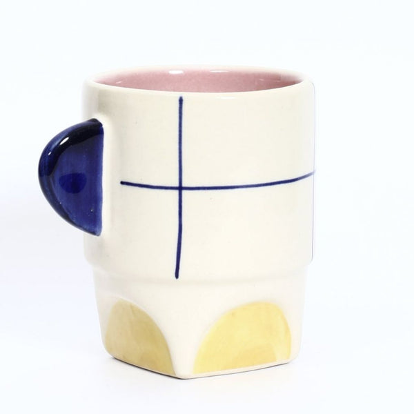 Modernist - Checkered | D Mug