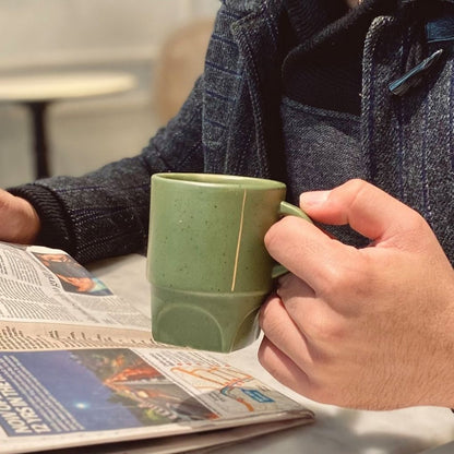 Modernist - Sap | C Cup - Handpainted with 24K Gold