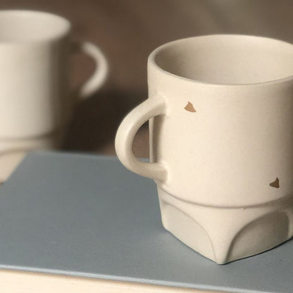 Modernist - Ivory^C Mug | Handpainted with 24K Gold