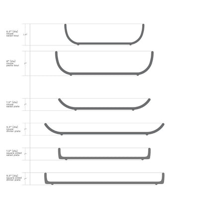 Coupe Pasta Bowl - Teal