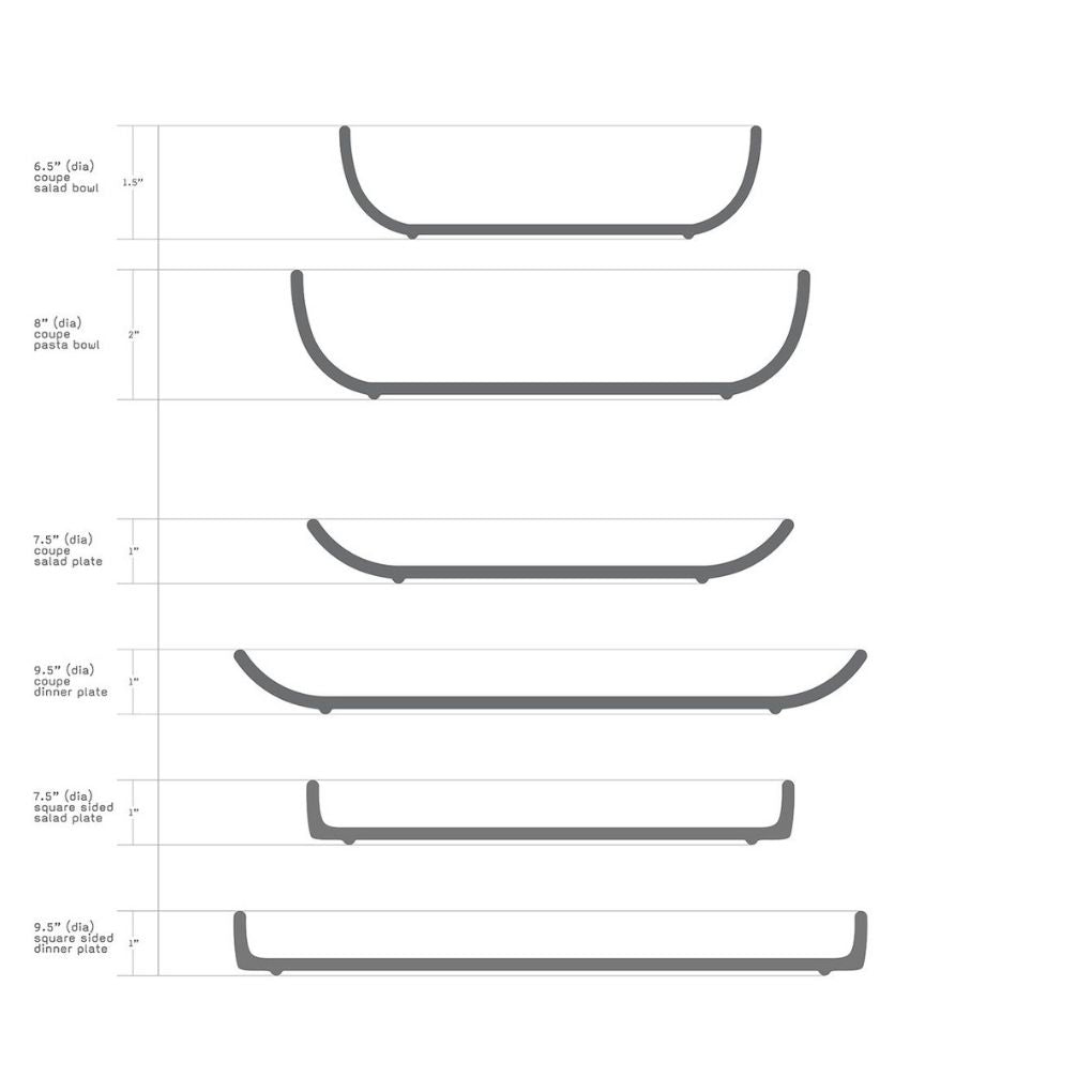 Coupe Pasta Bowl - Cobalt