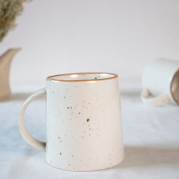 Rann Stoneware Coffee Mug - Set Of 2