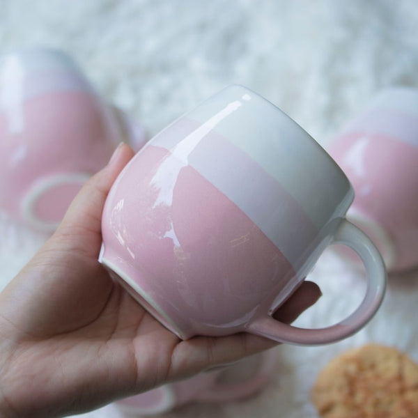 Pink Ombre Coffee Mug | Stoneware (440ml)