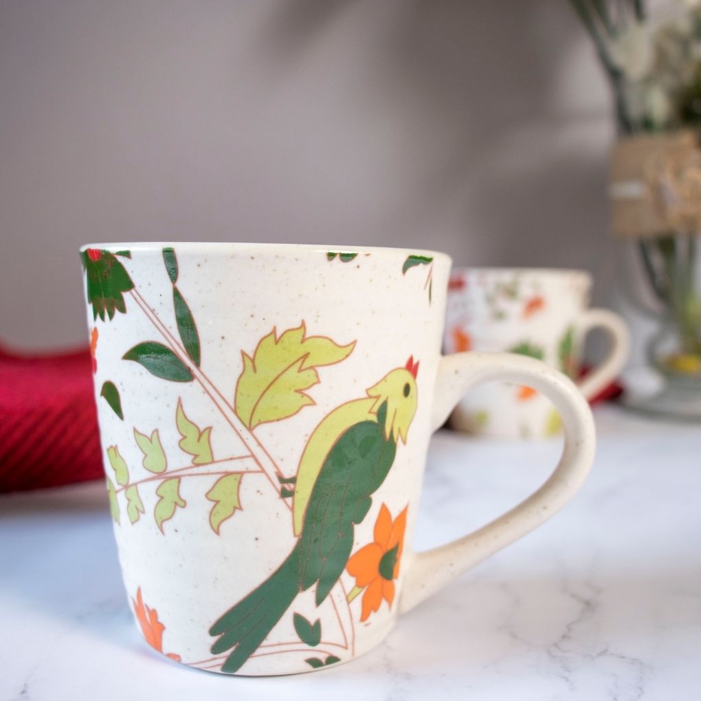 Morning Bliss Coffee Mug | Stoneware (270ml)
