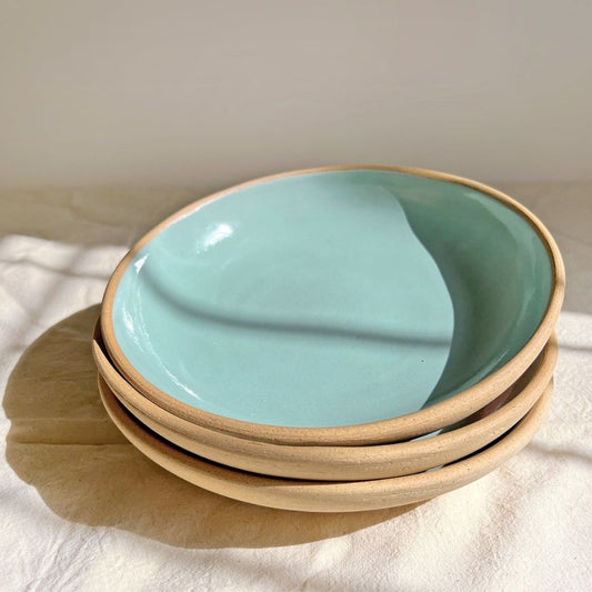 Everyday Stoneware Bowl - Sea Foam Glaze