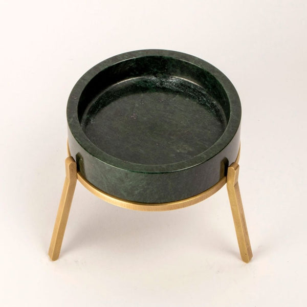 Fyre Medium Candle Holder - Green