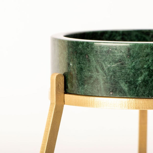 Fyre Medium Candle Holder - Green