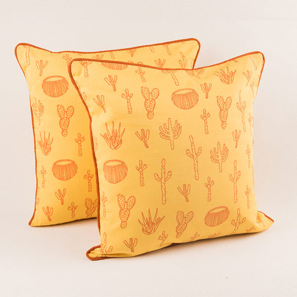 Habitat Desert Cactii Cushion Covers - Set Of 2