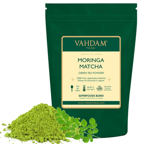 Moringa Matcha Green Tea Powder