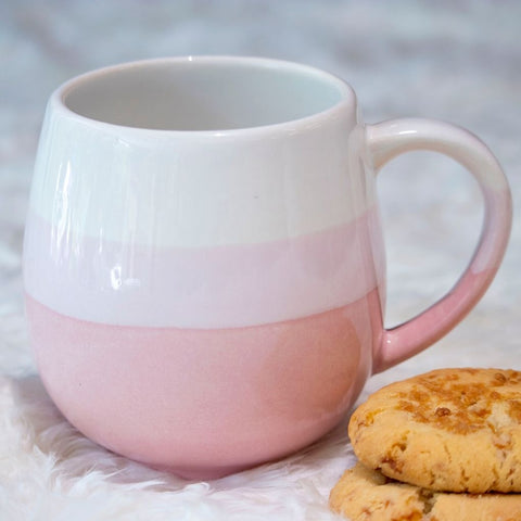 Pink Ombre Coffee Mug | Stoneware (440ml)
