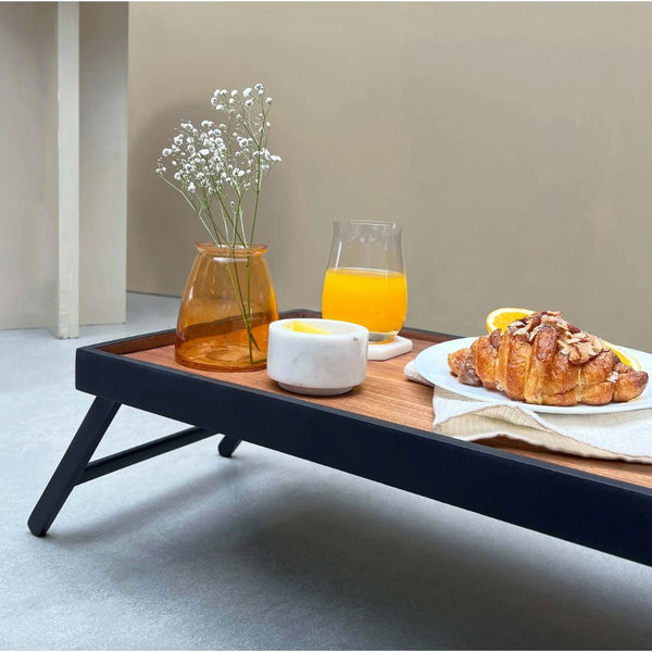 Acacia Wood Foldable Bed Table