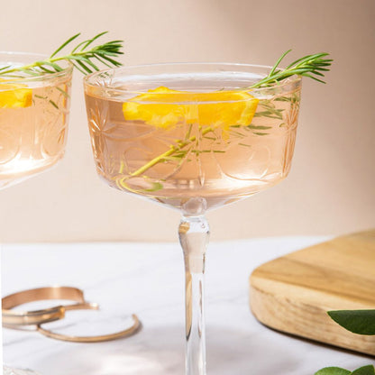 Aylin Coupe Glass Set