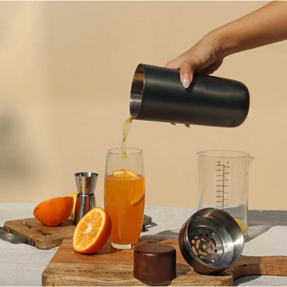 Charcoal Black Cocktail Shaker