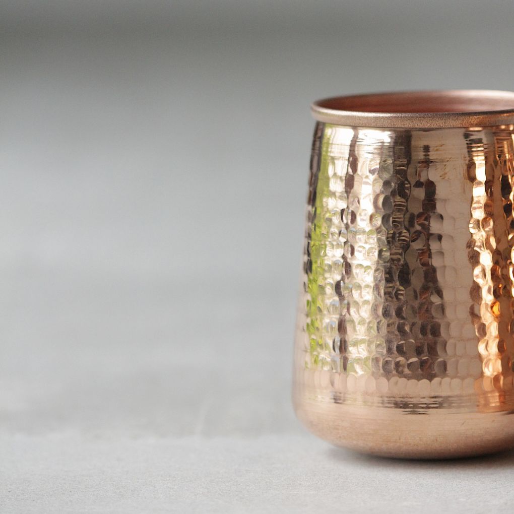 Copper Water Glass | Set Of 2