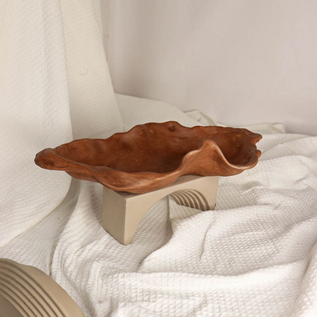 Terracotta Wabi Sabi Organic Bowl