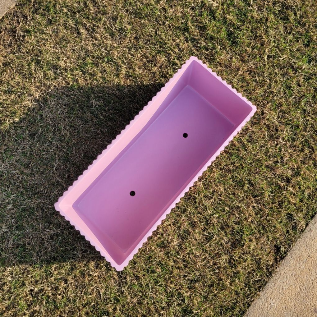 Small Fluted Planter Box | Colours Available