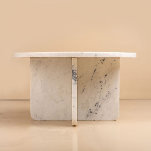Venus White Marble Coffee Table