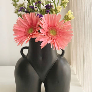 Donna Flower Vase | Black
