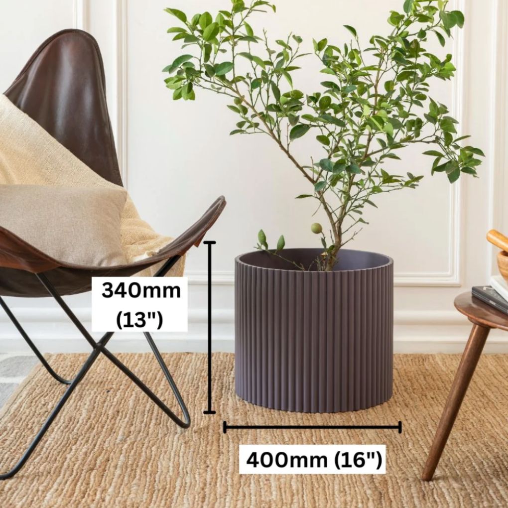 Extra Large Fluted Planter | Colours Available