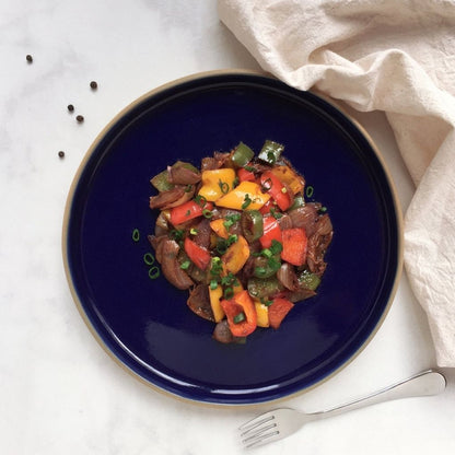 Rimmed Dinner Plate (Multiple Colours Available)