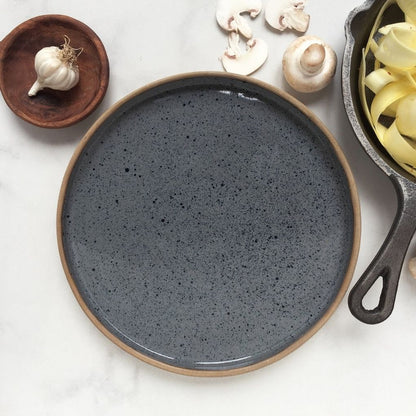 Rimmed Dinner Plate (Multiple Colours Available)