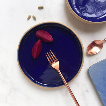 Rimmed Side Plate (Multiple Colours Available)