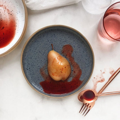 Rimmed Side Plate (Multiple Colours Available)