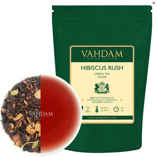 Hibiscus Rush Herbal Tea Tisane (100g)