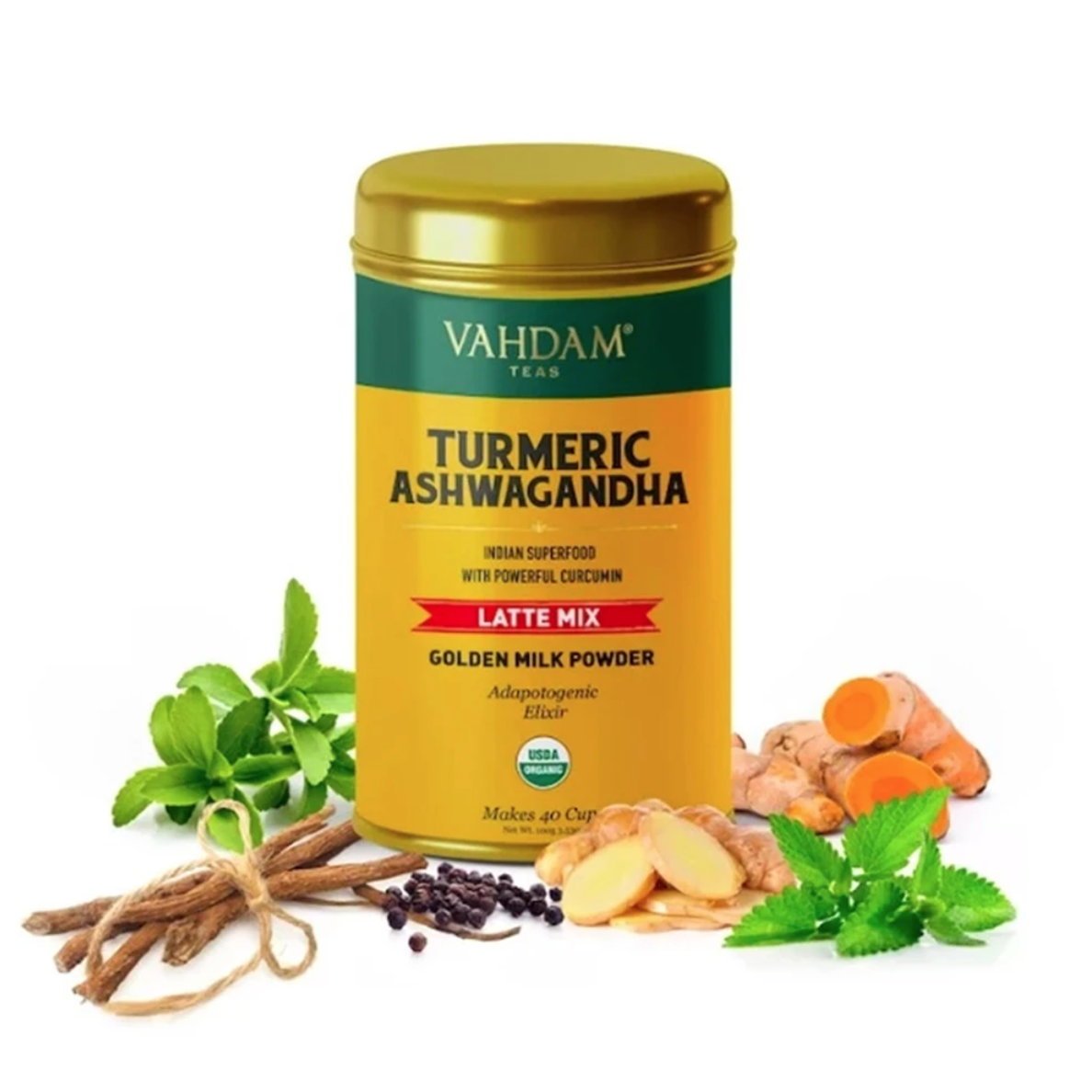 Turmeric Ashwagandha Latte Mix (100g)
