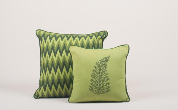 Habitat Forest Foliage Cushion Covers - Set Of 2