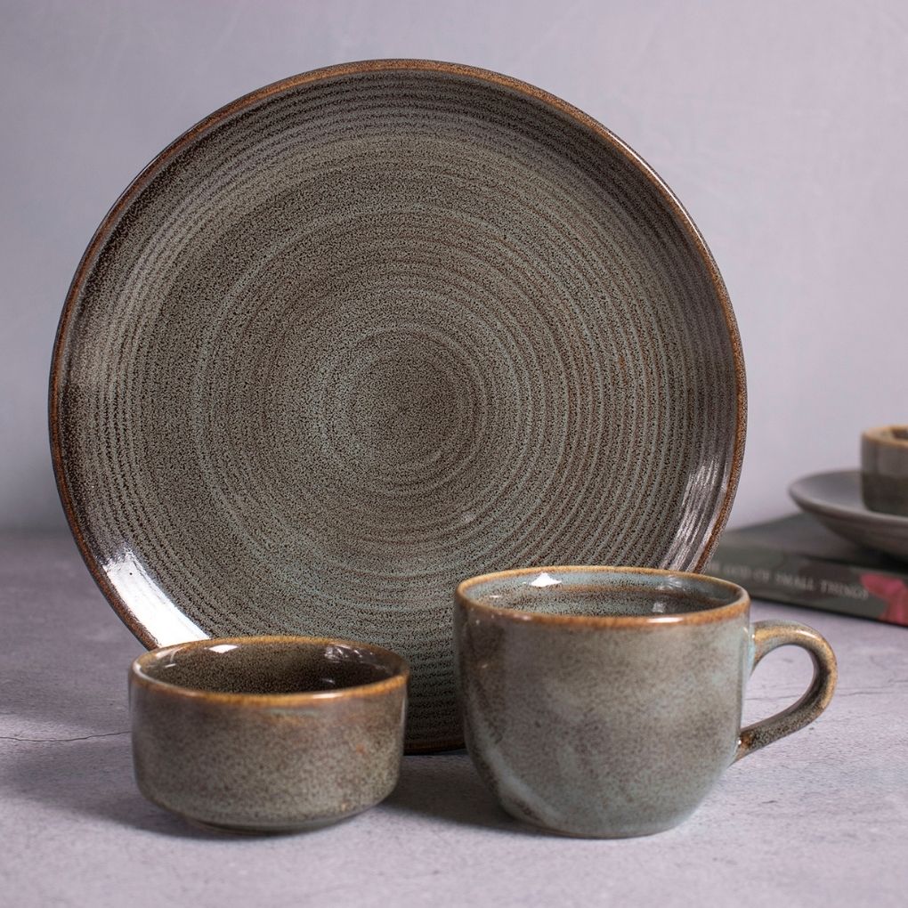 Dove Blue Tapas Set