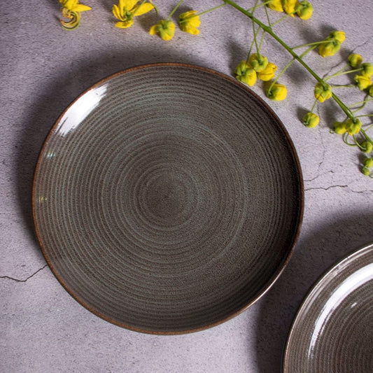 Dove Blue Tapas Plate