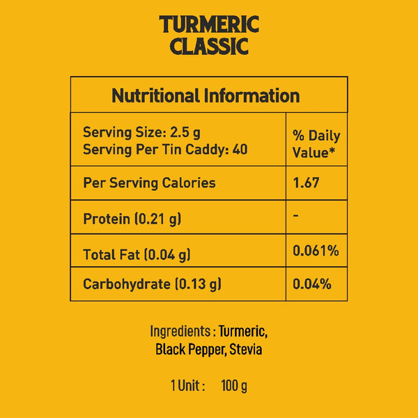 Turmeric Classic Latte (100g)