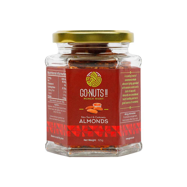 Go Nuts Sea Salt Caramel Almonds