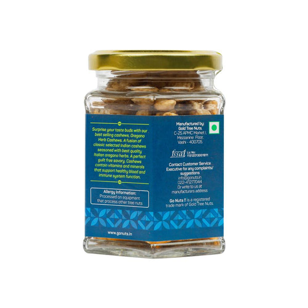 Go Nuts Oregano Cashews (125 g)