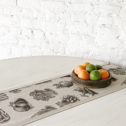 Farmland Ecru Table Runner