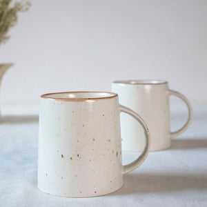 Rann Stoneware Coffee Mug - Set Of 2