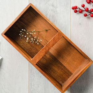 Open Wooden Organiser