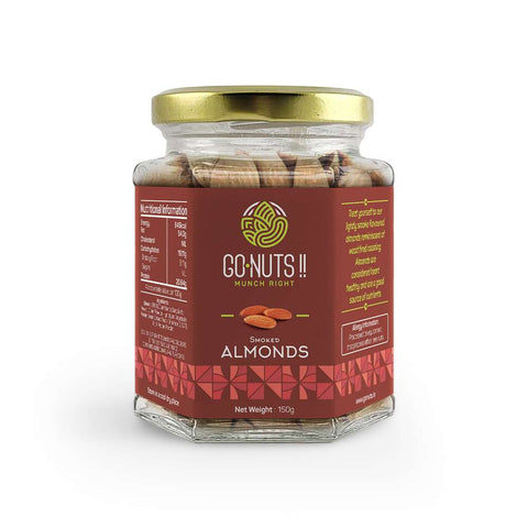 Go Nuts Smoked Almonds (150 g)
